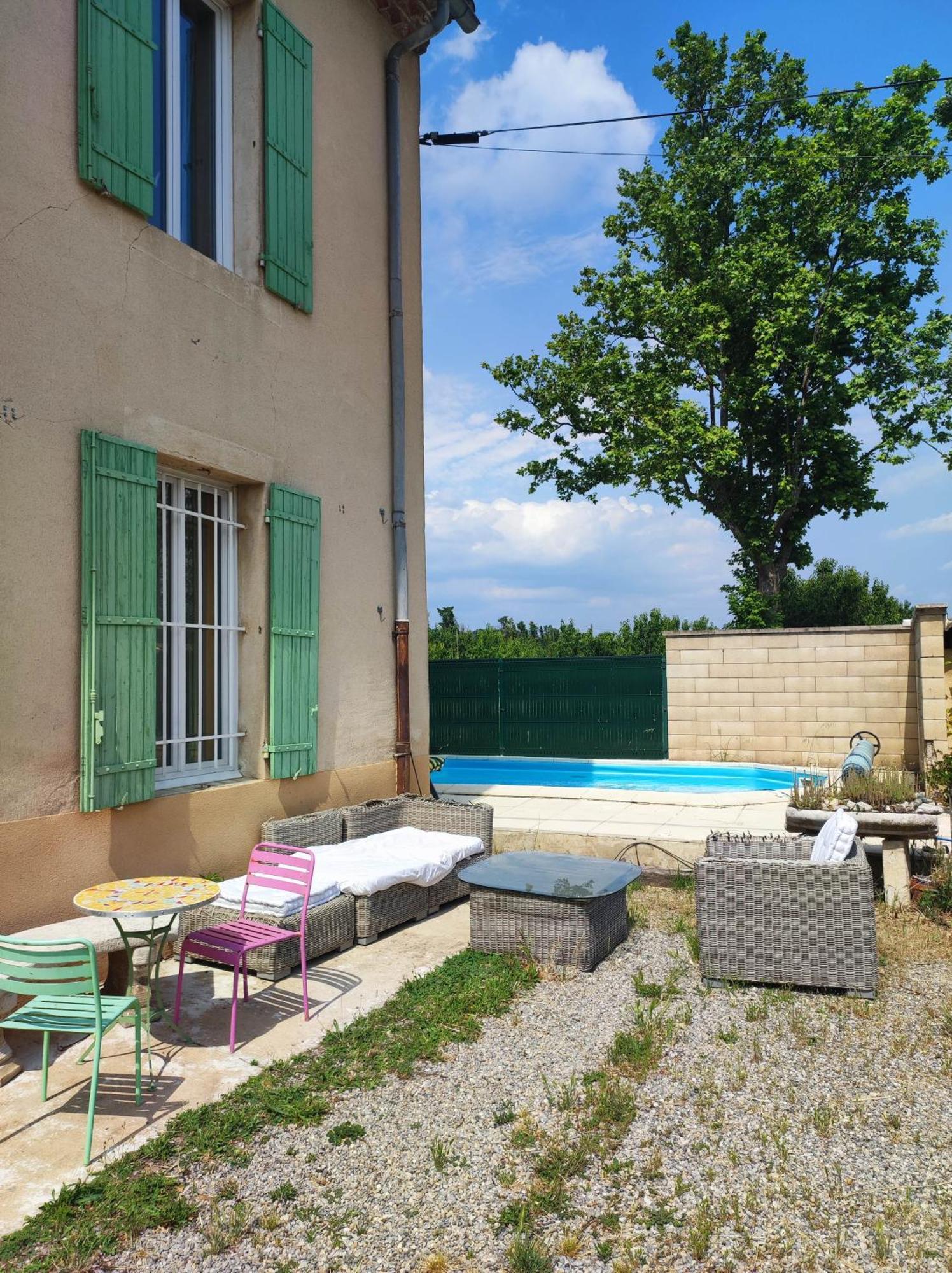 Chambre 3 Personnes Avec Salle De Bain Dans Mas Du Luberon Robion en Luberon Ngoại thất bức ảnh
